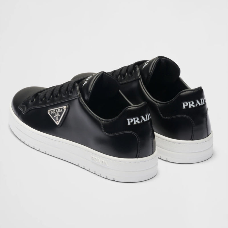 Prada Sport Black Canvas And Leather Low Top Sneakers Size 42 Prada Sport |  TLC